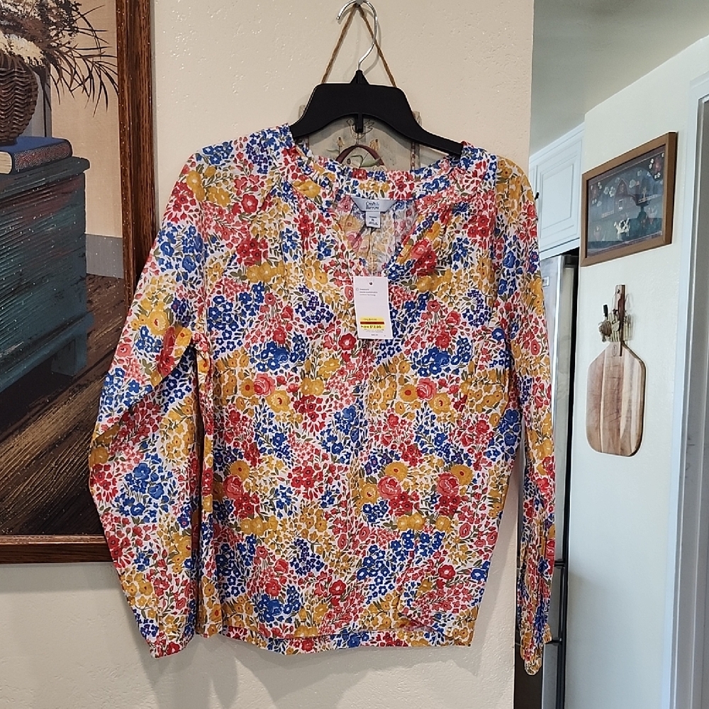 Select Items**5/$10**Floral Long Sleeve Blouse
